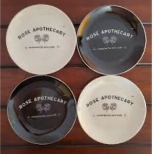 Shitts Creek Rose Apothecary Accent Plates